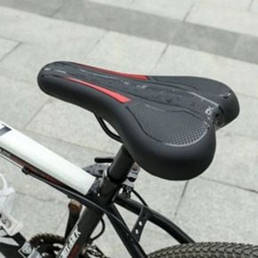 익사이팅 자전거 안장레드 MTB 충격흡수안장