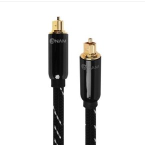 전자 ANAM 각대각 골드메탈 오디오광 케이블 1.7m AO-C17/영샵