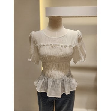SOUP 숲 스모킹 블라우스 (SB5SS31)