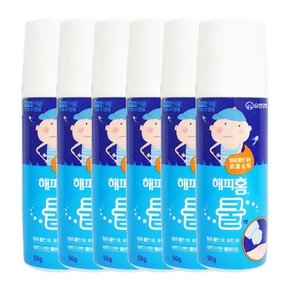 해피홈 쿨액 50g X 6개