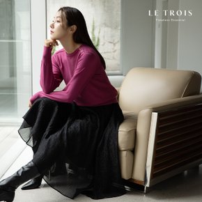 [LE TROIS]24FW 르투아 글리터 샤스커트