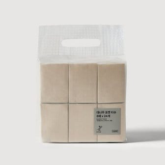 JAJU 대나무 포켓 티슈 8매X24개 J77N901001600