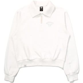 정상가 109000원 여성 RILLY (릴리) 반집업 (Off White) (YWU23244W3)_GNWT