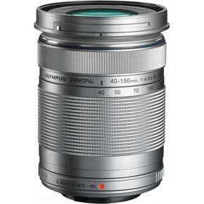 브랜드: OM 시스템 올림푸스 M.ZUIKO 디지털 LED 40-150mm 1:4.0-5.6 R SLR 표준 렌즈 실버