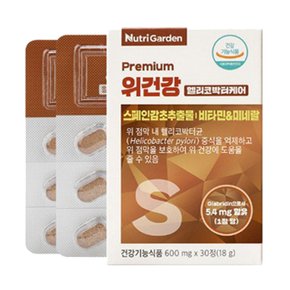 뉴트리가든 위건강 헬리코박터케어 600mg x30정