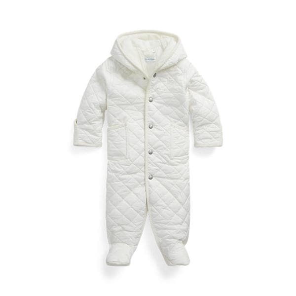 랄프 로렌 베이비 남아 발수 후드 반 번팅(CWPOOTWI1920031100)