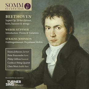 EMMA JOHNSON - BEETHOVEN SEPTET & WEBER, STRAUSS/ PETER FRANCOMBE, PHILIP GIBBON 엠마 존슨