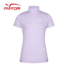 [여름 가격인하] 여성 로고 패턴 반목 반팔 이너 티셔츠