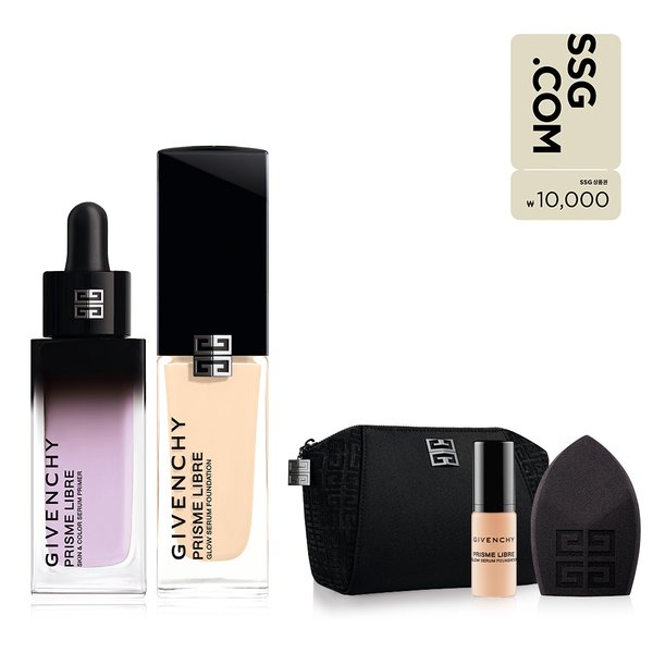 [상품권1만원] 프리즘 리브르 프라이머&파운데이션 듀오 세트(+블랜더+파데5ML+블랙파우치 증정)