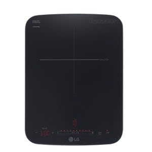 LG [공식판매점] 인덕션 전기레인지 실버 HEI1V9 (1구)