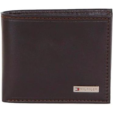  영국 타미힐피거 머플러 Tommy Hilfiger Men`s Leather Fordham Bifold Wallet with Coin Pocket