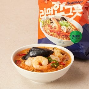 라면한그릇 건면 해물맛 94g*4개