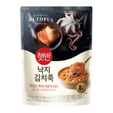 햇반 소프트밀 낙지김치죽 420g