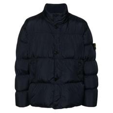 24FW 스톤 아일랜드 가먼트 다이 크링클 Reps R-NY 패딩 811540123V0020 Navy