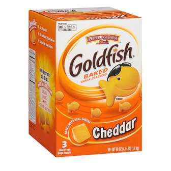  [해외직구] Pepperidge Farm  페퍼리지팜 골드피쉬 크래커 체다치즈 대용량 623g 3입 Goldfish Crackers 22oz