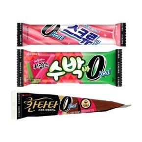 0칼로리 3종 칸타타x10 + 수박바x10 + 스크류바x10