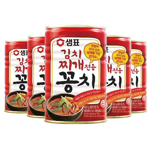 샘표 김치찌개전용 꽁치 400g x 10입(1)