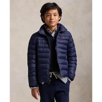 폴로 랄프 로렌 폴로 키즈 남아 8-18세 P 레이어 2 패커블 퀼트 재킷(CWPOOTWY6020378410)
