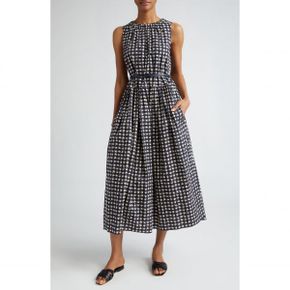 4607466 Max Mara Temid Geometric Dot Print Sleeveless Dress