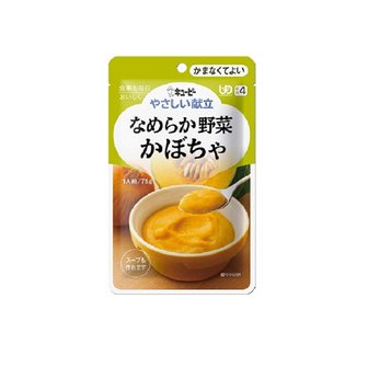  실버푸드 케어푸드 연화식 반찬 부드러운 야채 호박 75g × (3개, 6개 묶음)