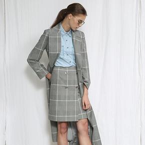 [조셉안] [조셉안 ]GRAY CHECK SKIRT (S1931682)