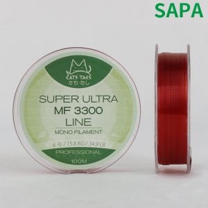 SAPA 싸파 슈퍼울트라 MF3300  모노필라멘트 1~8호 100M/원줄/낚시줄/낚시용품