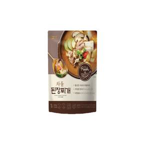 차돌 된장찌개 300g 아워홈 휴대용 푸짐한 건더기 간편조리 식사