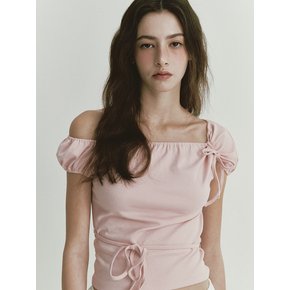 UNBALANCE RIBBON T (PINK)