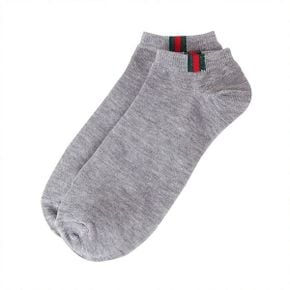 남자 띠무지 스타일 기본 데일리 양말 회색(W9245E4)