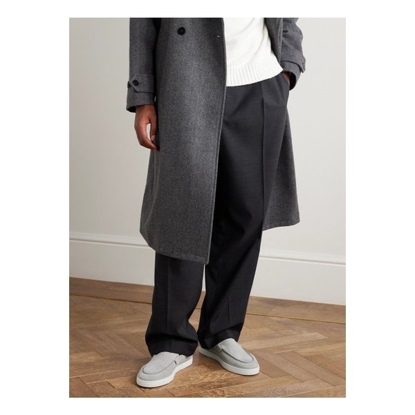 문보트 스웨이드 로퍼 그레이 46376663162882051