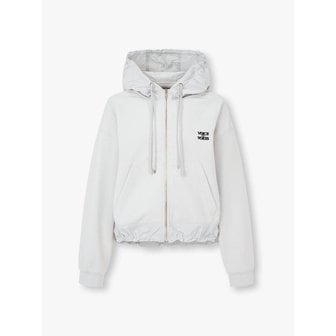 VOV 나일론 패치 후드 집업_라이트 그레이 7116220304
