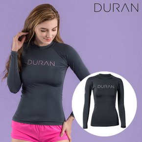 [체스 스포츠] DURAN 컬 여성 래쉬가드 티_그레이