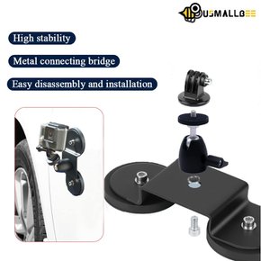 Magnetic Action Camera Mount for Gopro, usmallbee Action Camera Accessory Car External