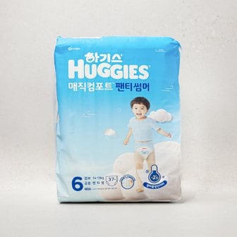  2024 하기스 매직컴포트썸머팬티6 점보형 공용 37매