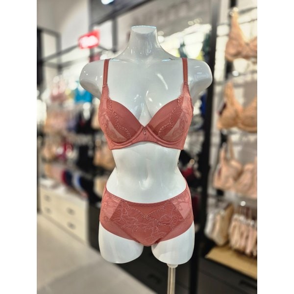 [시흥점] S 비너스) 24AW 아뜰리에 메인 브라, 서포트 팬티 세트 VBR0990+VPT0990C-RN
