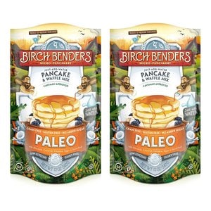  [해외직구]버치 벤더스 팔레오 팬케이크 와플 믹스 340g 2팩 Birch Benders Paleo Pancake Waffle Mix 12oz
