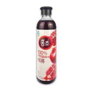 음료수 블루베리 석류 복분자 IS 청정원 홍초 석류900ml 홍초