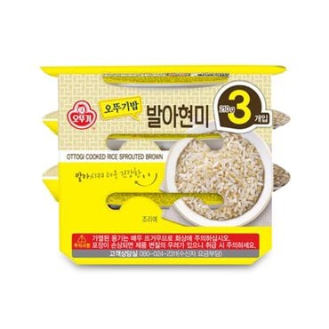 오뚜기 오뚜기밥 발아현미 210G x 12개