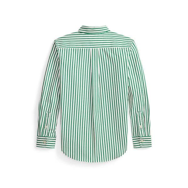 폴로 키즈 남아 8-18세 스트라이프 코튼 포플린 셔츠(CWPOWOVY6820652300)