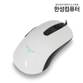 한성BOSSMONSTER MLv.67 80G 게이밍 마우스(화이트)