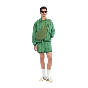 체크 테이핑 버뮤다 반바지 / 0881/224/500 GREEN