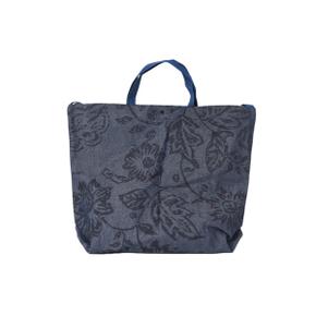 엔지니어드 가먼츠 캐리 올 토트백 Indigo Floral Print 8oz Denim