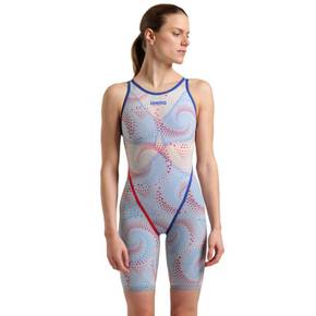 5070188 Arena Womens Powerskin Fireflow Carbon Glide SL LE Open Back Tech Suit Swimsuit