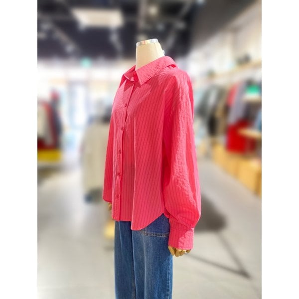 [여주점] 백 버튼 내추럴 블라우스 (BABLA1611)