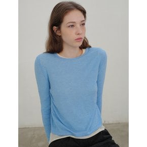 Essential tencel tee (blue)