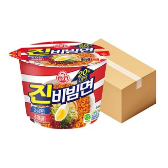 오뚜기 진비빔면(용기) 132g 12개