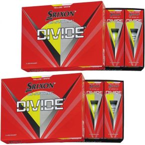 일본 스릭슨 반반공 던롭 골프 공 SRIXON ZStar XV Divide Z Star 2023 모델 2다스24개 대량 세