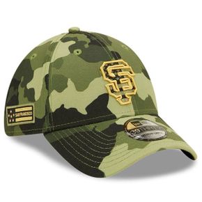 4872666 New Era Mens Camo San Francisco Giants 2022 Armed Forces Day 39THIRTY Flex Hat