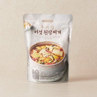 피코크 우리집 버섯된장찌개 500g