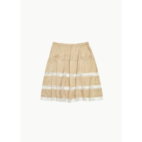 샵아모멘토 기마구아스 25FW Cielo Midi Skirt, Beige